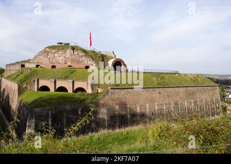 Fortezza di Saint Pieter su una montagna a Maastricht, nei Paesi Bassi Foto Stock