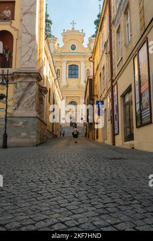 Przemysl, Polonia - 16 ottobre 2022: Cattedrale di San Giovanni Battista, Przemyśl Foto Stock