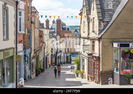 Upper High Street, Stroud, Gloucestershire, Inghilterra, Regno Unito Foto Stock