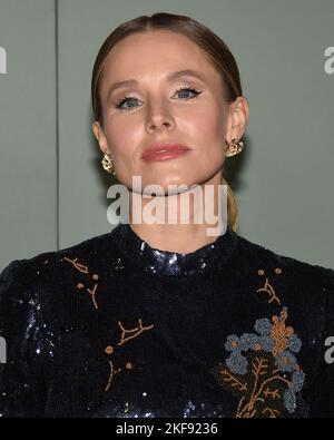 16 novembre 2022 - Los Angeles, California - Kristen Bell. Los Angeles Premiere di prime Video ''The People We Hate at the Wedding'' al Regency Village Theatre. Foto Stock