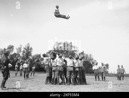 Narcyz Wittzak-Witaczyński - Reggimento dei Lancer di Lublino - 1935 Foto Stock