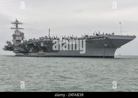 USS GERALD R FORD Foto Stock