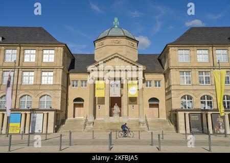 Museo Wiesbaden, Hessisches Landesmuseum für Kunst und Natur, Friedrich-Ebert-Allee, Wiesbaden, Hessen, Deutschland Foto Stock