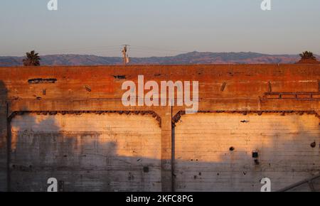 swallows ad Alviso, California Foto Stock