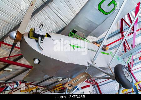 Solent Sky Museum, Southampton, Hampshire, Inghilterra, Regno Unito Foto Stock