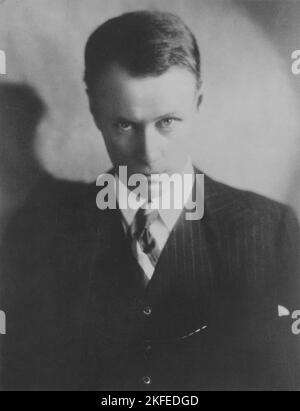 Sinclair Lewis. Scrittore e drammaturgo americano. Nato il 7 1885 febbraio - gennaio 10 1951. Divenne il primo scrittore statunitense a ricevere il Premio Nobel per la letteratura. È meglio conosciuto per i suoi romanzi Main Street, Babbitt, Arrowsmith, Elmer Gantry, Dodsworth e non può accadere qui. Cirka 1915 Foto Stock