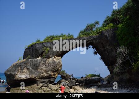 Howrah Bridge, Neil Island, Shaheed Dweep, Andaman e Nicobar Islands, Union Territory, UT, India Foto Stock