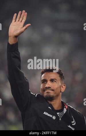 Danilo (Juventus) durante la Serie A Football match tra Juventus ed Empoli allo Stadio Allianz, il 21 ottobre 2022 a Torino Foto Stock