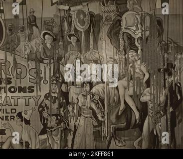 Poster Circus. Alabama, 1935-12. Foto Stock