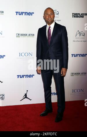 Derek Jeter Celebrity Invitational Gala aria Resort & Casino Las Vegas, NV 21 aprile 2016 Foto Stock