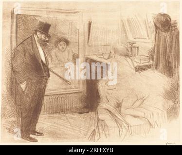 Spogliatoio del ballerino (secondo piatto), 1894. Foto Stock