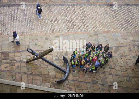 Liverpool Albert Dock Maritime Museum a Liverpool, Merseyside, Inghilterra Foto Stock