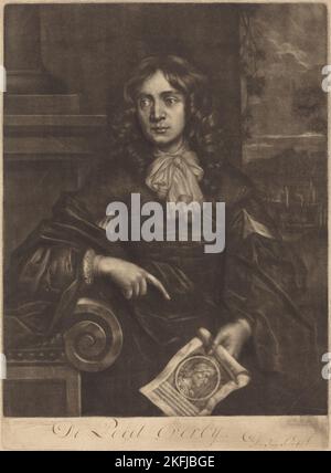 Thomas Flatman, c. 1690. Foto Stock