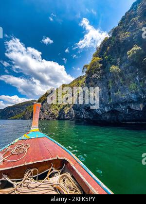 Tiger grotta a koh Mook o koh Muk isola, a Trang, Thailandia Foto Stock