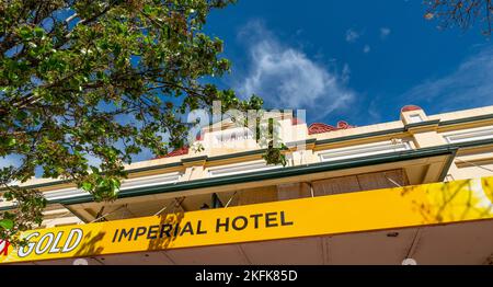 L'Imperial Hotel a Inverell, nuovo Galles del Sud del Nord, australia Foto Stock