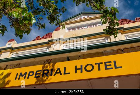 L'Imperial Hotel a Inverell, nuovo Galles del Sud del Nord, australia Foto Stock