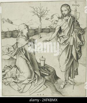 Cristo apparso alla Maddalena&#x2014;Noli Me Tangere, n.d. Foto Stock