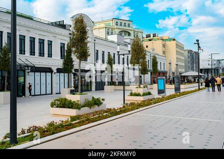 ISTANBUL, TURCHIA - 12 APRILE 2022 : Vista delle strade di Istanbul Foto Stock