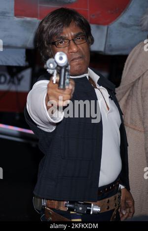 NEW YORK - 30 OTTOBRE: Al Roker come Han solo appare sul tema Star Wars 2009 Halloween episodio di 'oggi' della NBC al Rockefeller Center il 30 ottobre 2009 a New York City. Persone: Al Roker Foto Stock