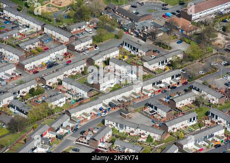 Alloggio in Runcorn a Halton Brook, Halton, Cheshire, 2021. Foto Stock