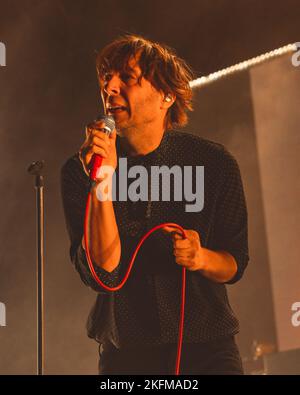 Milano, 18th Nov 2022. Phoenix si esibiscono dal vivo ad Alcatraz di Milano. Credits: Maria Laura Arturi/Alamy Live News Foto Stock