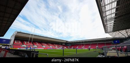 Bristol, Regno Unito. 03rd luglio, 2022. Bristol, Inghilterra, novembre 19th 2022: La vista generale all'interno di Ashton Gate prima della partita di rugby Allianz Premier 15s tra Bristol Bears e Wasps ad Ashton Gate a Bristol, Inghilterra. (James Whitehead/SPP) Credit: SPP Sport Press Photo. /Alamy Live News Foto Stock