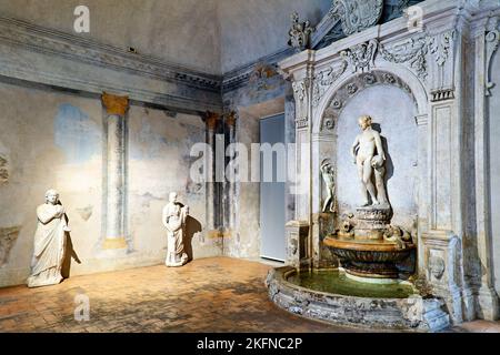 Roma Lazio Italia. La Galleria Nazionale d'Arte Antica o Galleria Nazionale d'Arte Antica, un museo d'arte di Palazzo Barberini Foto Stock