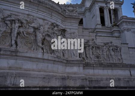 Roma, Italia - 22 settembre 2022 - l'altare della Patria, ufficialmente chiamato Monumento Nazionale a Vittorio Emanuele II Foto Stock