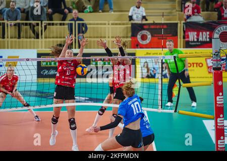 Wiesbaden, Germania. 19th Nov 2022. Wiesbaden, Germania, novembre 19th 2022: Lena Grosse Scharmann (10 Wiesbaden) Credit: SPP Sport Press Photo. /Alamy Live News Foto Stock