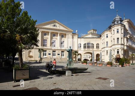 Teatro Comunale Baden vicino Vienna, bassa Austria, Austria, Europa Foto Stock