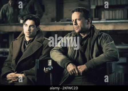 COLIN FARRELL, Bruce Willis, di Hart, Guerra 2002 Foto Stock