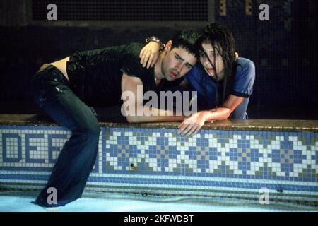 JESSE BRADFORD, SHIRI APPLEBY, SWIMFAN, 2002 Foto Stock