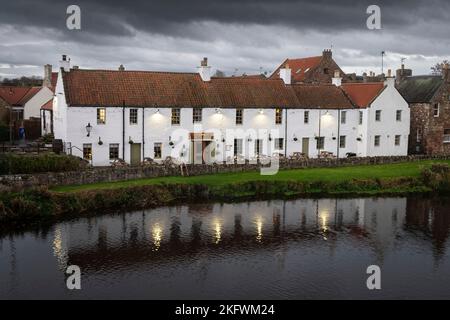 The Waterside Bistro on the River Tyne, Haddington, East Lothian, Scotland Foto Stock