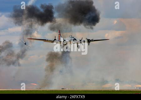 Boeing B17 Flying Fortress. Foto Stock