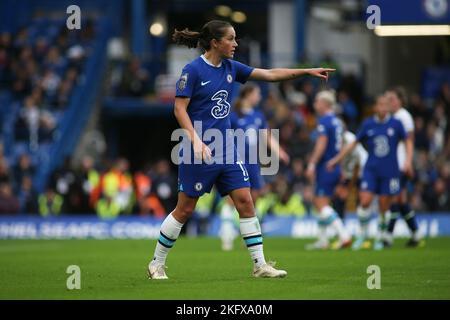 Londra, Regno Unito. 20th Nov 2022. Londra, 20th 2022 novembre: Jessie Fleming (17 Chelsea) durante il gioco della Super League delle donne fa di Barclays tra Chelsea e Tottenham Hotspur a Stamford Bridge, Londra, Inghilterra. (Pedro Soares/SPP) Credit: SPP Sport Press Photo. /Alamy Live News Foto Stock