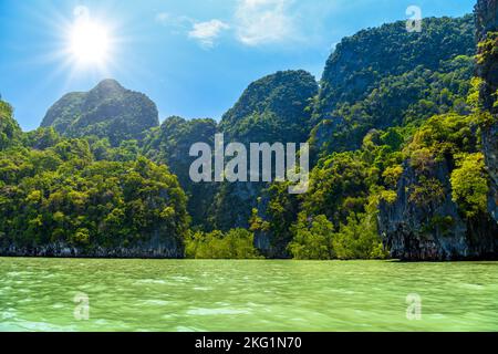 Ko Raya anello, Takua Thung, Ao Phang-nga Parco Nazionale, Thailandia. Foto Stock