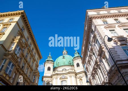 Chiesa di San Pietro (Peterskirche) a Vienna, Austria Europa UE Foto Stock