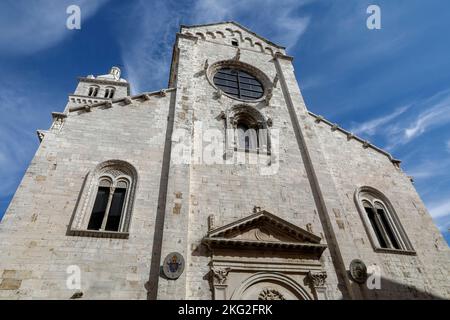 Cattedrale di Santa Maria maggiore, Barletta, Puglia, Italia Foto Stock
