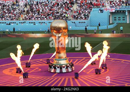 Doha, Qatar. Partita della Coppa del mondo FIFA 3 Inghilterra vs Iran. 21st Nov 2022. Credit: Fabideciria/Alamy Live News Foto Stock