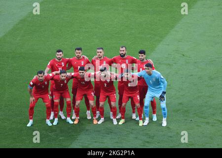 Doha, Qatar. Partita della Coppa del mondo FIFA 3 Inghilterra vs Iran. 21st Nov 2022. Credit: Fabideciria/Alamy Live News Foto Stock