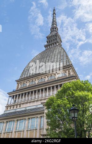 La Mole Antonelliana a Torino Foto Stock