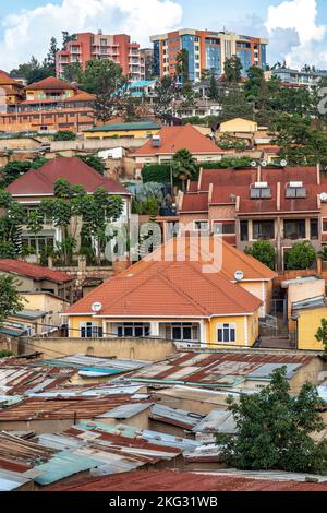 Edifici a Kigali, Rwanda Foto Stock