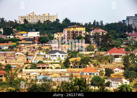 Edifici a Kigali, Rwanda Foto Stock