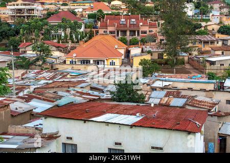 Edifici a Kigali, Rwanda Foto Stock