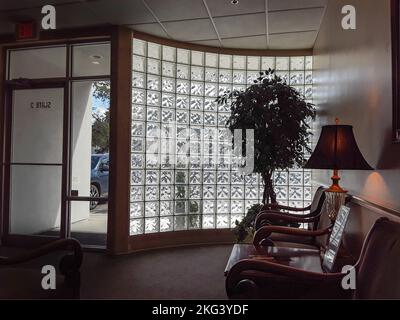 Sala d'attesa in un ufficio medico. Foto Stock