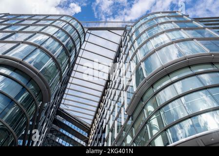 Cardinal Place centro commerciale in Victoria Street Foto Stock