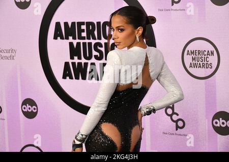 Anitta partecipa ai 2022 American Music Awards al Microsoft Theater il 20 novembre 2022 a Los Angeles, California. Foto: Casey Flanigan/imageSPACE Foto Stock