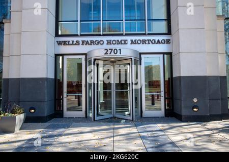 Minneapolis, Minnesota. Wells Fargo Home Mortgage Company Foto Stock