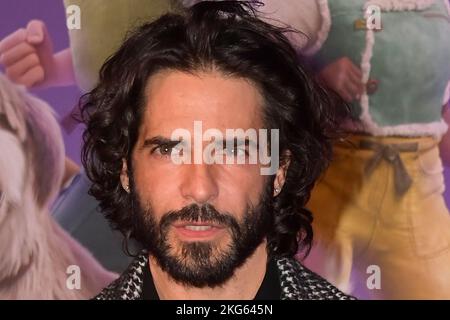 Roma, Italia. 21st Nov 2022. Marco Bocci partecipa al tappeto rosso della prima del film 'Strange World un mondo misterioso' allo Space moderno Cinema. (Foto di Mario Cartelli/SOPA Images/Sipa USA) Credit: Sipa USA/Alamy Live News Foto Stock