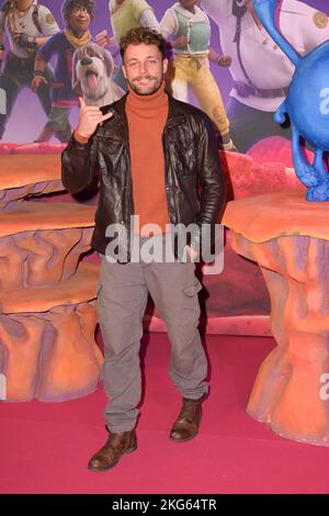 Roma, Italia. 21st Nov 2022. Ludovico Terzigni partecipa al tappeto rosso della prima del film "Strange World un mondo misterioso" allo Space moderno Cinema. (Foto di Mario Cartelli/SOPA Images/Sipa USA) Credit: Sipa USA/Alamy Live News Foto Stock